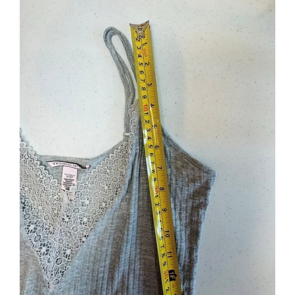 Victoria’s Secret Y2K Lace Trim Soft Babydoll Adjustable Camisole Tank Top XS - Picture 9 of 12